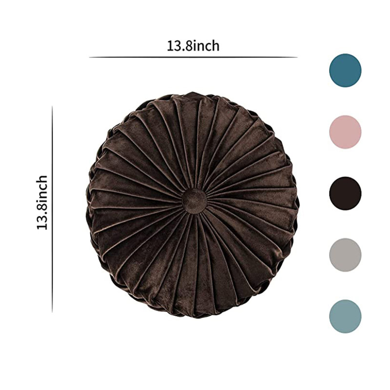 Rosdorf Park Lanajah Round Pillow Cover & Insert & Reviews